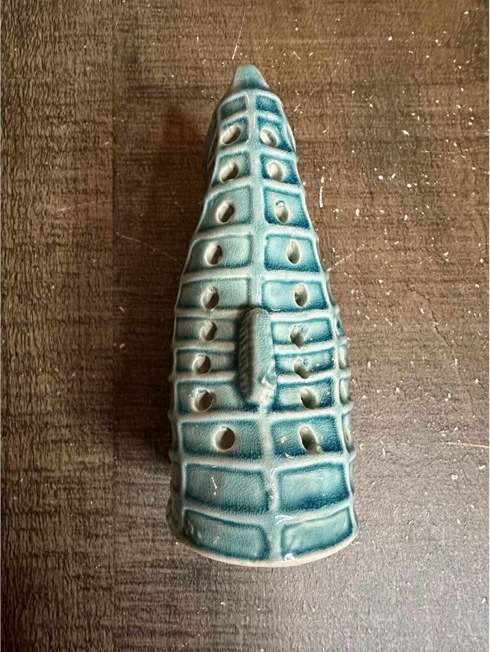 Vintage Ceramic Seahorse Night Light